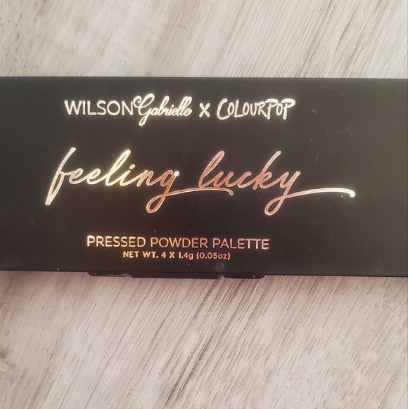 💚5/$25 Colourpop Wilson Gabrielle Pressed Eyeshadow Palette Neutral Gold - Picture 4 of 6